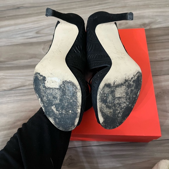 Ivanka trump black suede Delfina sandal - Picture 4 of 7